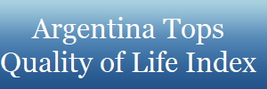 Argentina Tops
Quality of Life Index