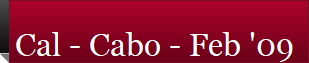 Cal - Cabo - Feb '09