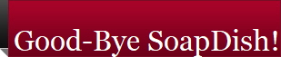 Good-Bye SoapDish!