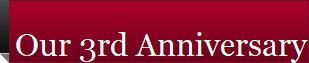Our 3rd Anniversary