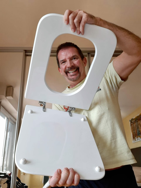 New Toilet Seat May 2020