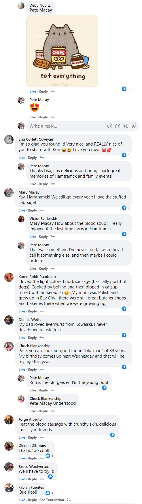 Morcilla July 2021 - Comments 2