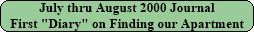 July thru August 2000 Journal