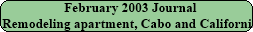 February 2003 Journal