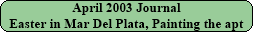 April 2003 Journal