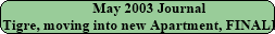 May 2003 Journal