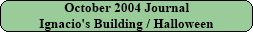 October 2004 Journal