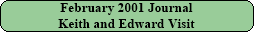 February 2001 Journal