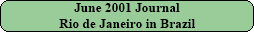 June 2001 Journal