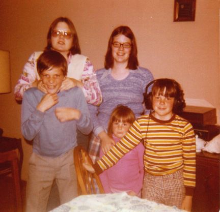 Clark Family around 1974