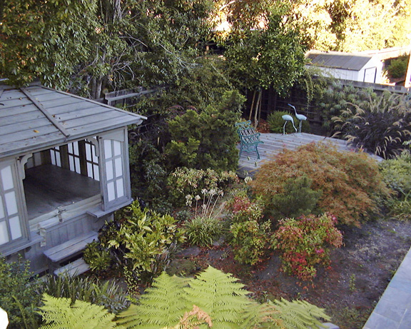 028 - The back yard was large