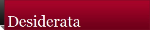 Desiderata