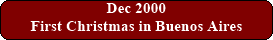 December 2000 Journal