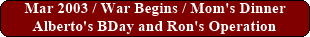 March 2003 Journal