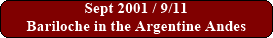 September 2001 Journal