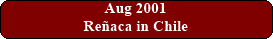 August 2001 Journal