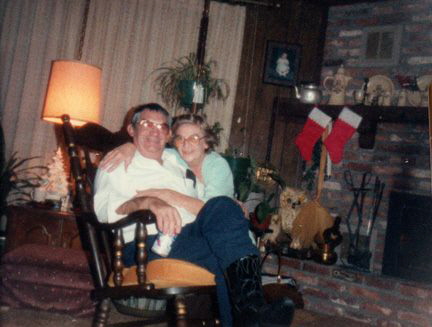 Dad and Aunt Virgy - 1989